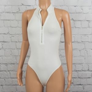 Forever 21 Ribbed Sleeveless Bodysuit